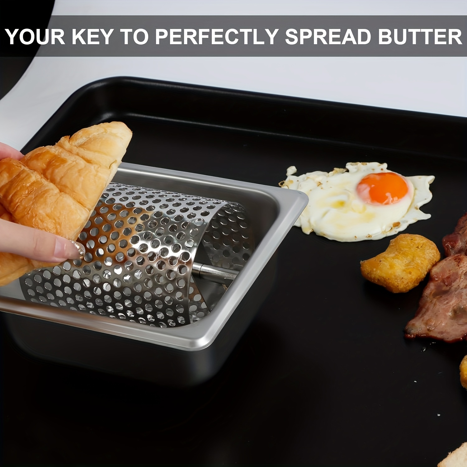 Rotary Butter Spreader Food Gr - Commercial Kitchen In Home 评论和价格