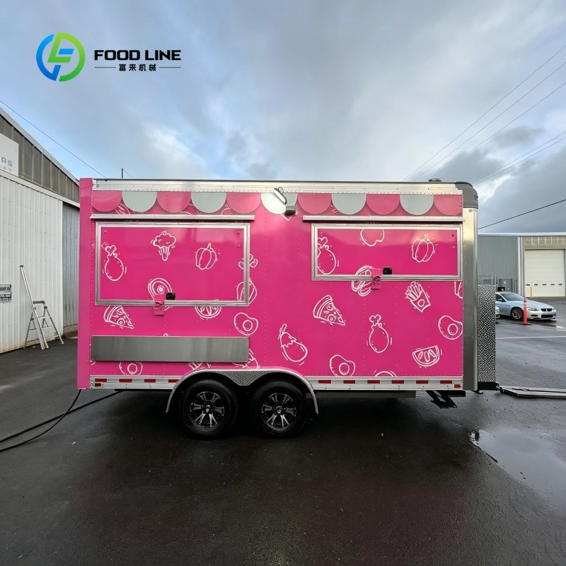 Custom Portable Food Truck Car - Commercial Kitchen Vendor 评论和价格
