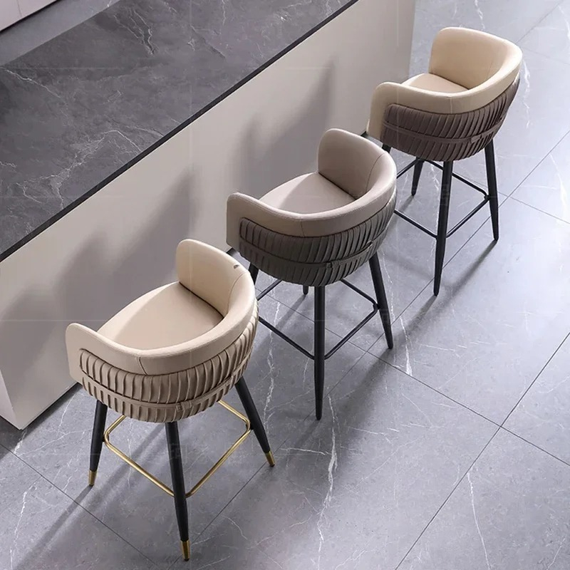 & Luxury Leather Bar Chairs Ho - Commercial Kitchen Lighting Design 评论和价格